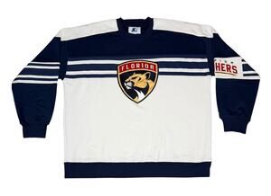 Starter Florida Panthers NHL Hockey Crewneck Sweatshirt
